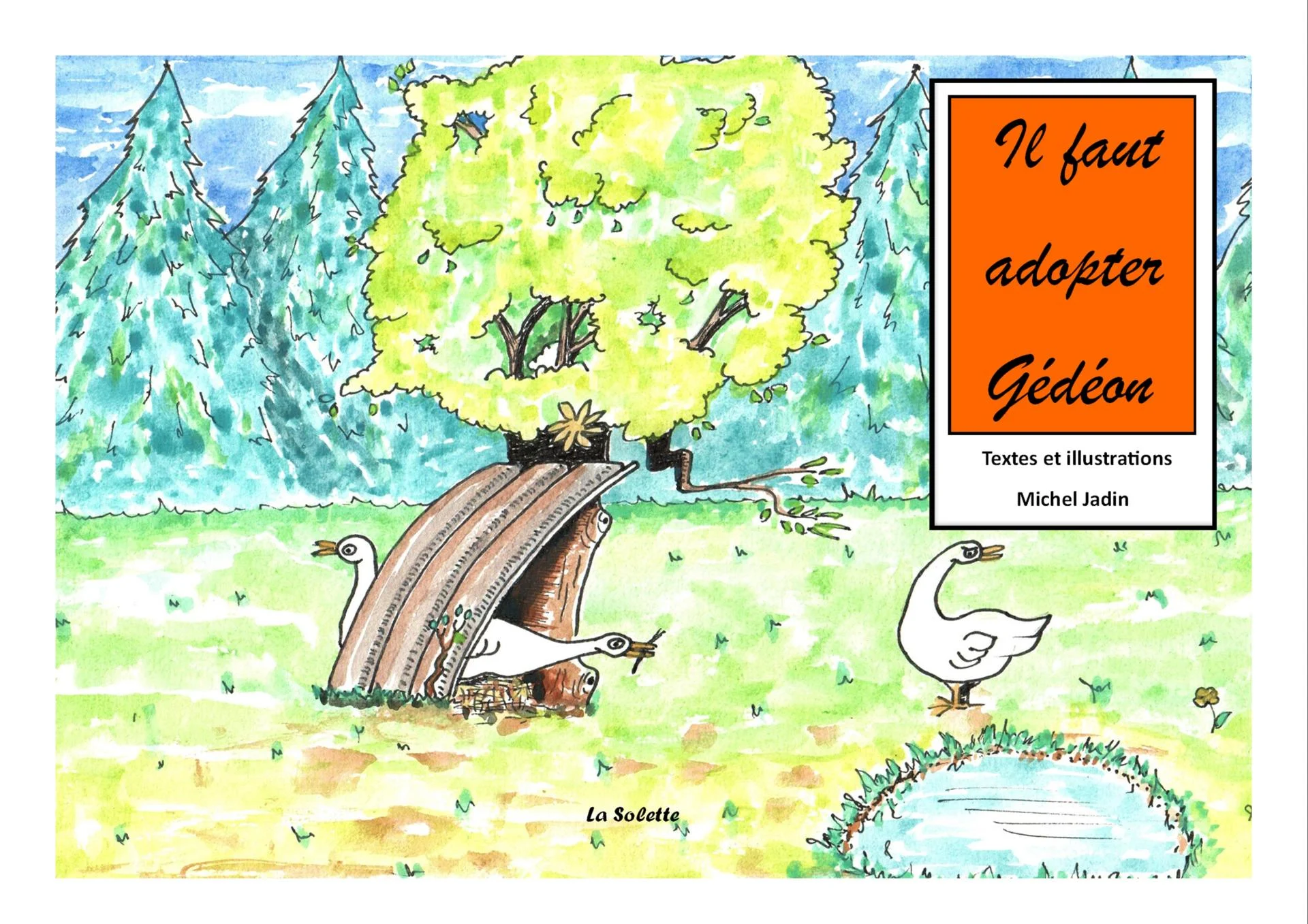 aquarelle de Gédéon